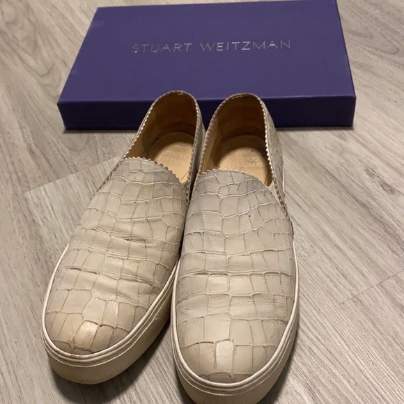 Stuart Weitzman Slip On Sneaker - Picture 1 of 8